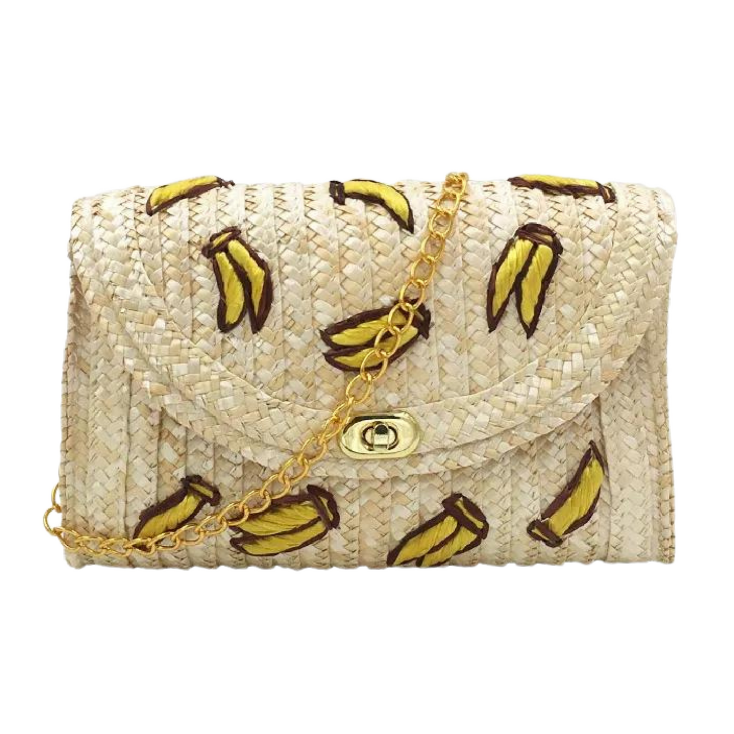 Banana Straw Handbag