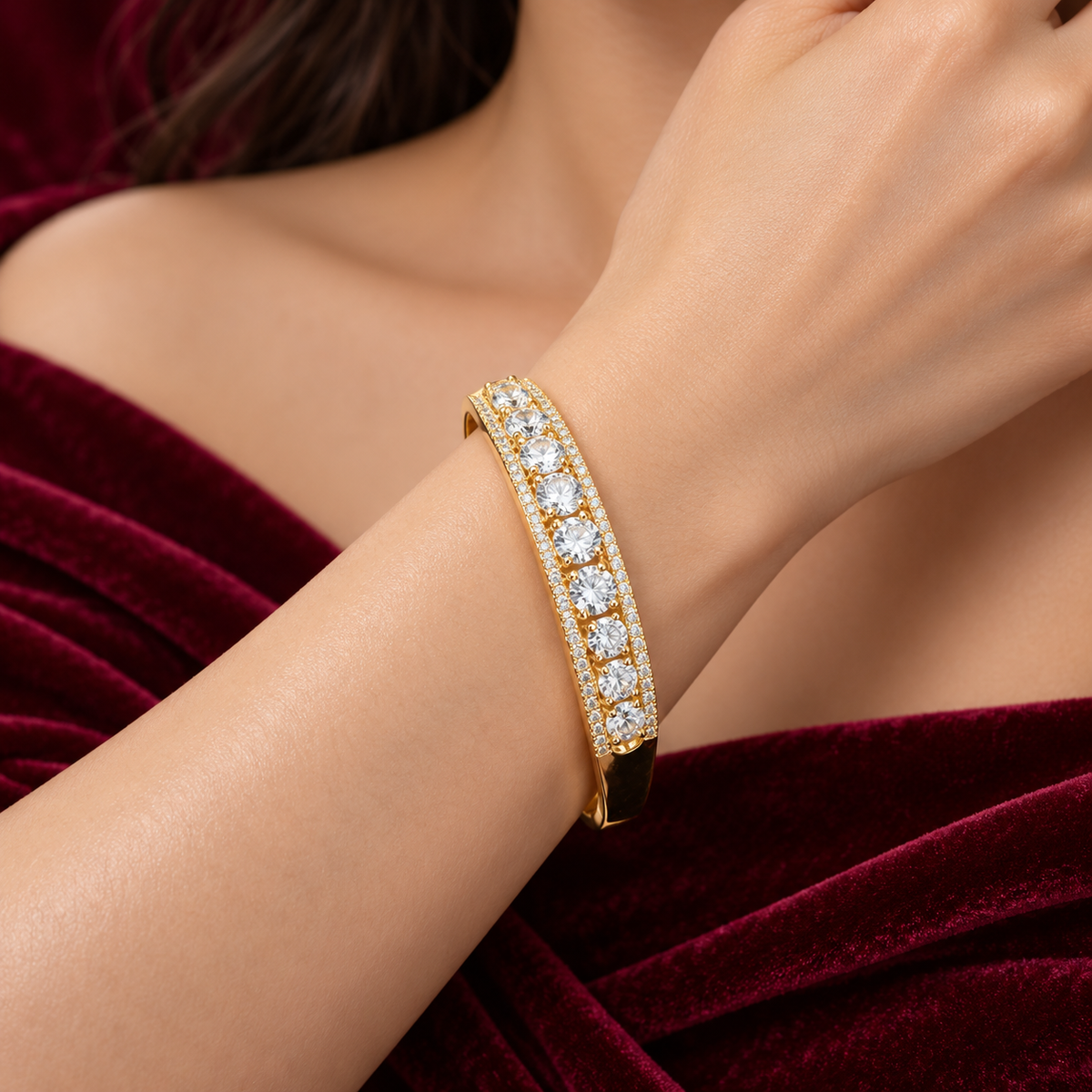 Regalia Stone Bangle