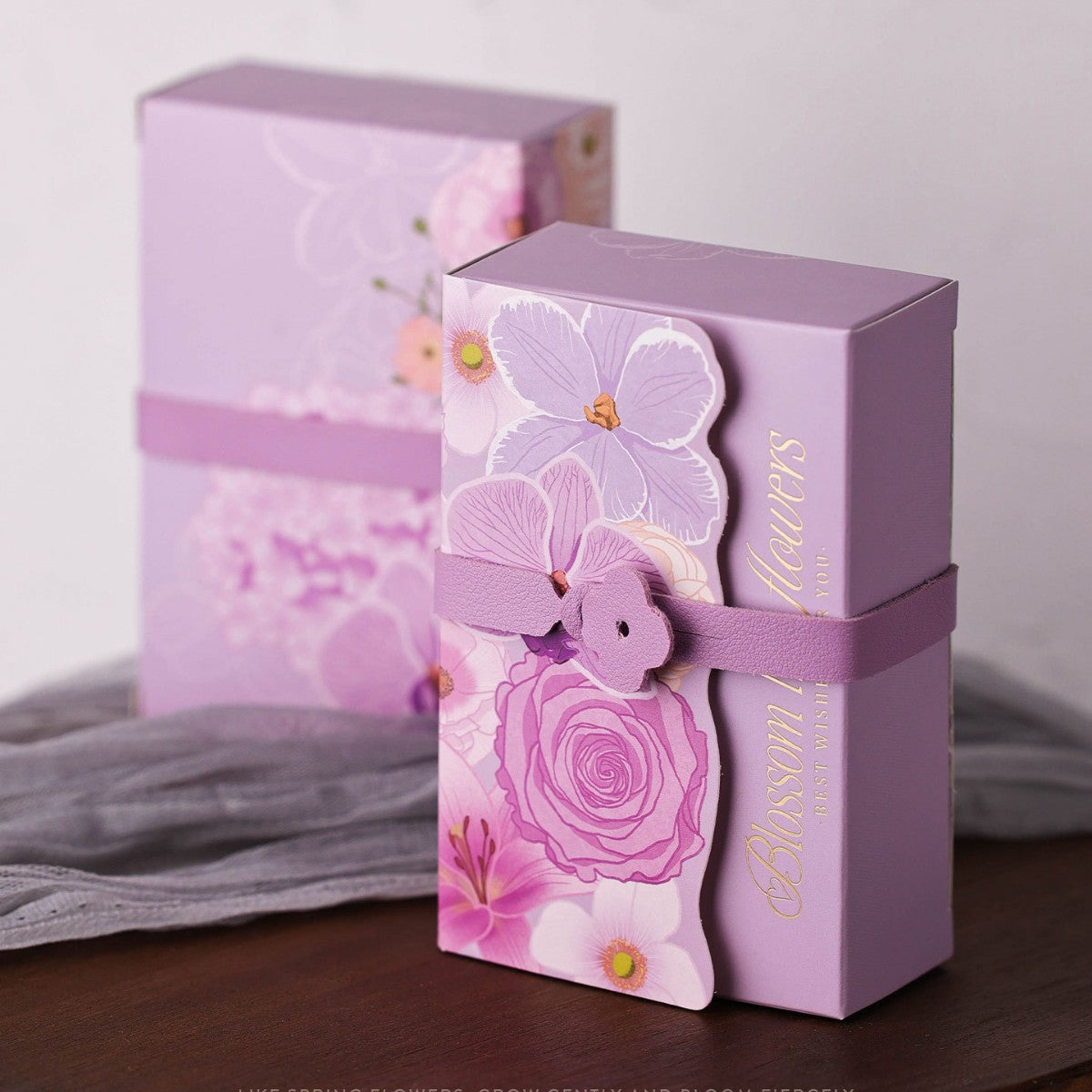 Garden Whispers Paper Gift Box