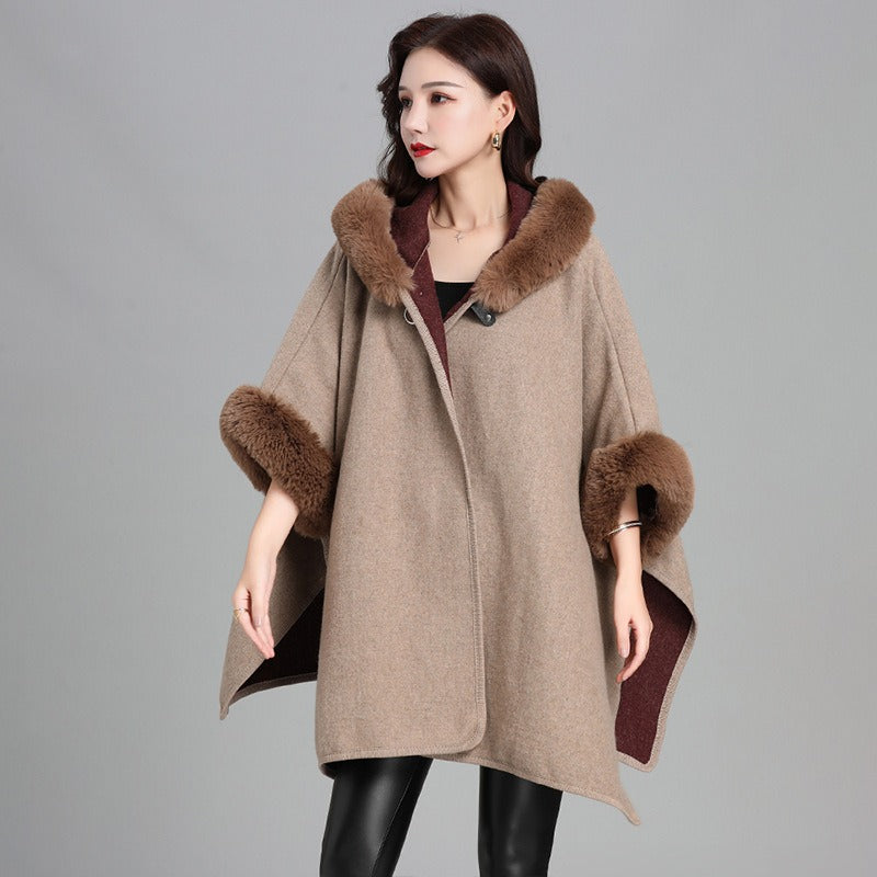 City Poncho (Brown)