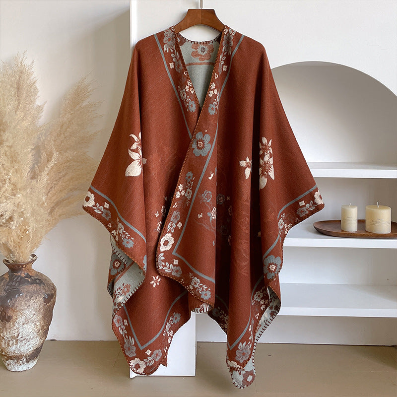 Rust Floris Poncho