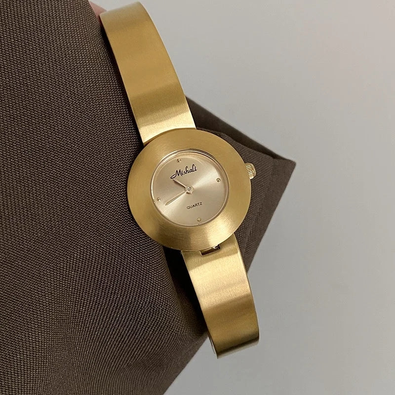 Alina Ladies Wrist Watch (Gold)