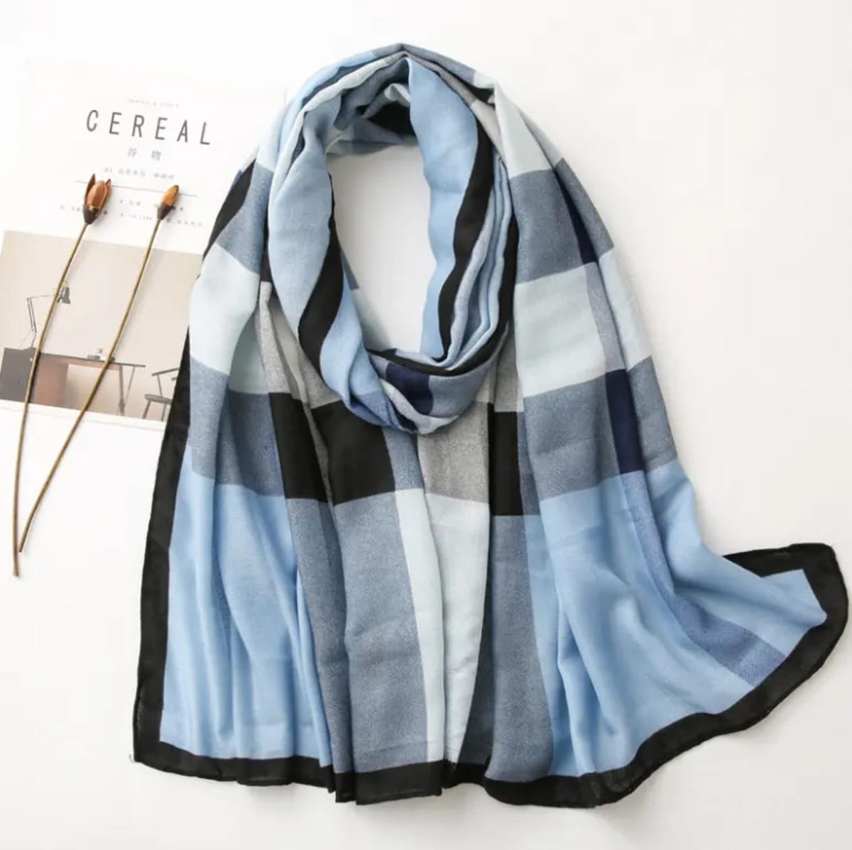 Poppy Viscose Cotton Stole fashion accessory