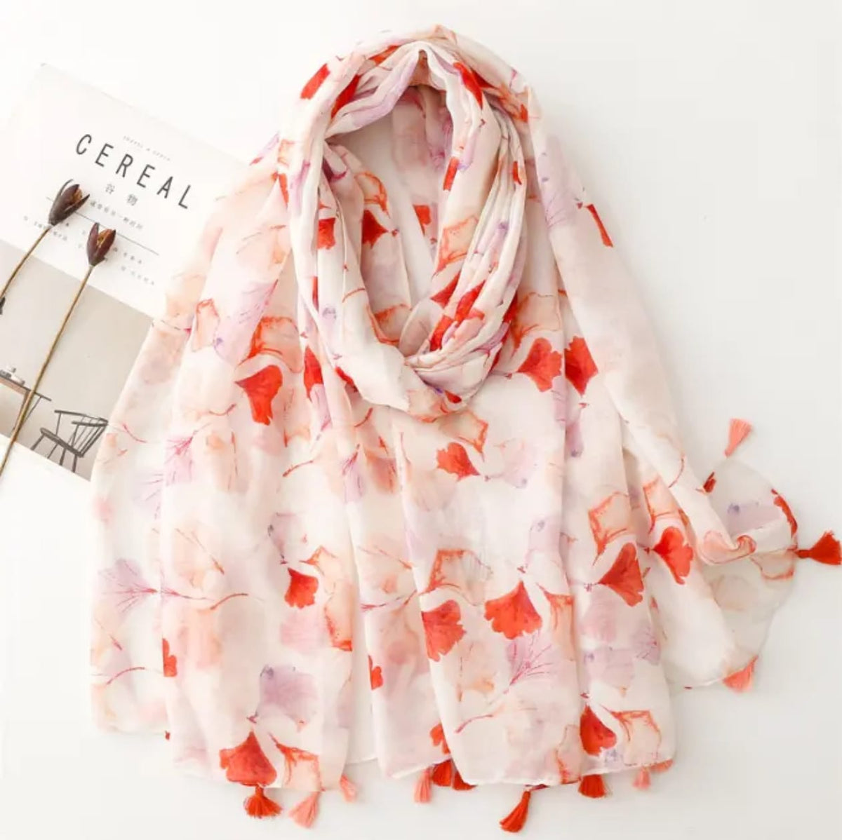 Sarina Viscose Cotton Stole fashion accessory