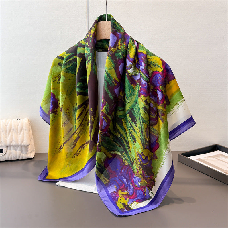 Gale Silk Scarf (90x90cms)