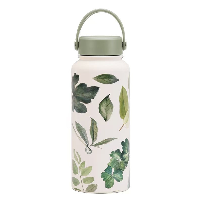 Liora Stainless Steel Bottle with Thermos Lid (1000ml)