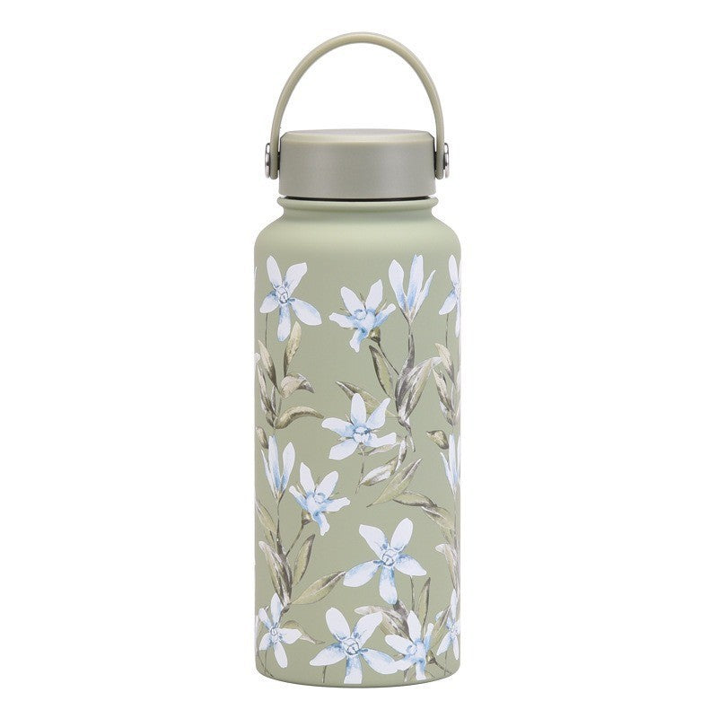 Verdelle Stainless Steel Bottle with Thermos Lid (1000ml)