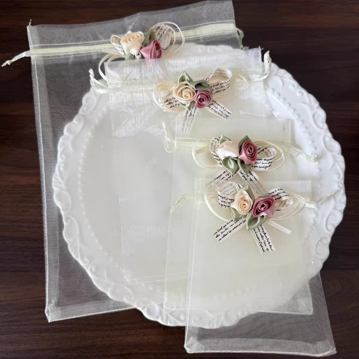 Velmiette Organza Drawstring Gift Pouch