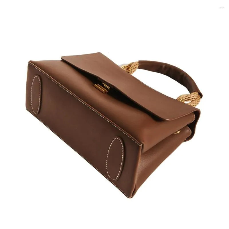 Valencia Vegan Leather Bag (Brown)