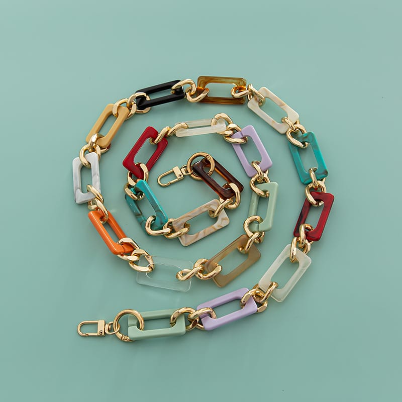 Chromelle Link Bag Strap