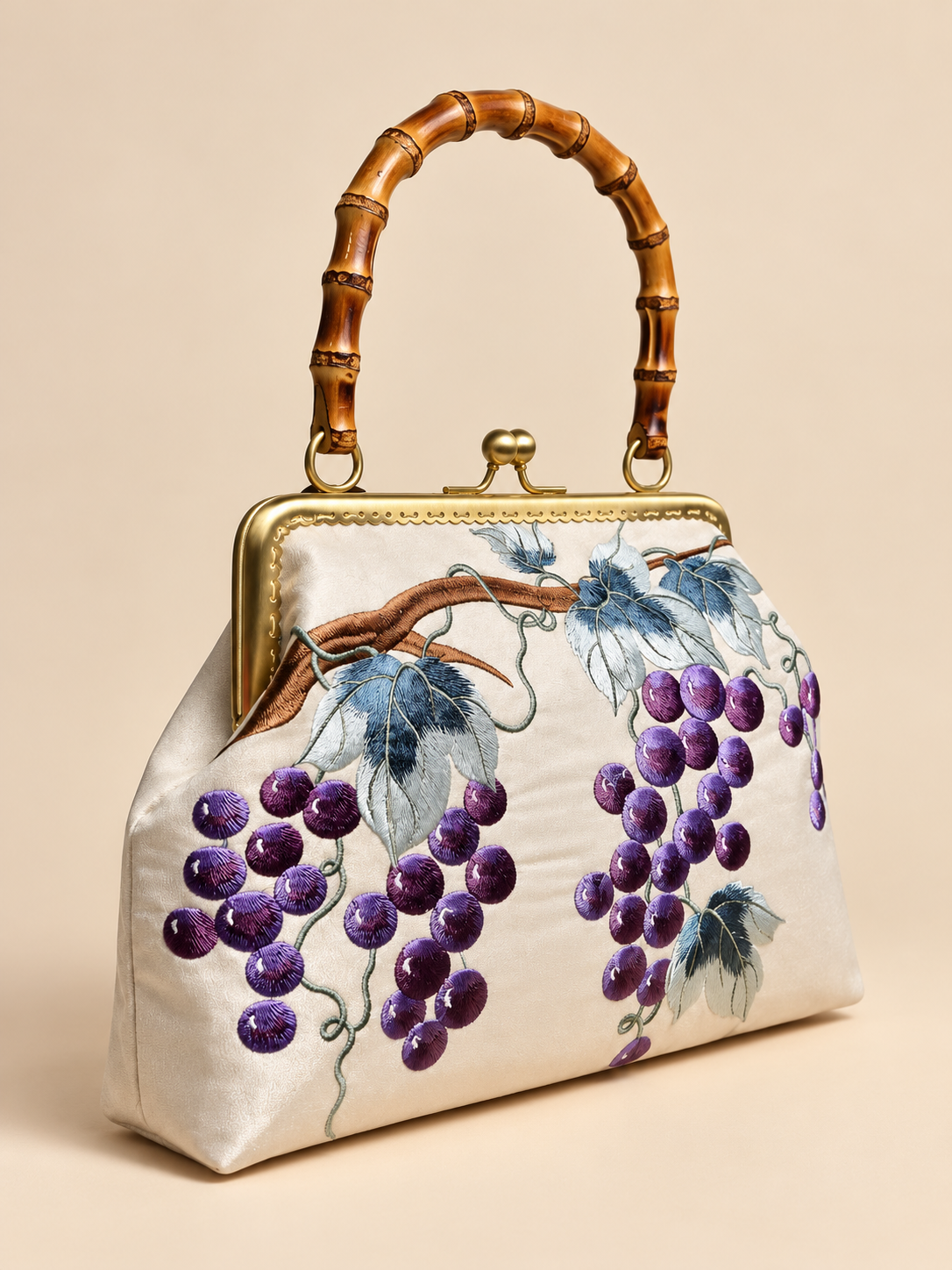 Clyra Embroidered Handbag
