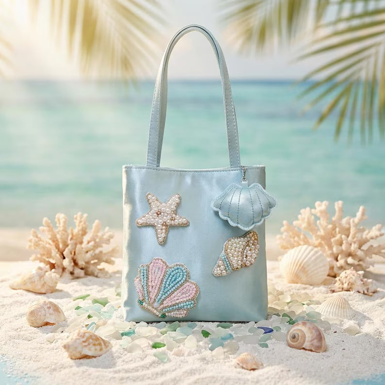Coralie Beach Bag (Green)