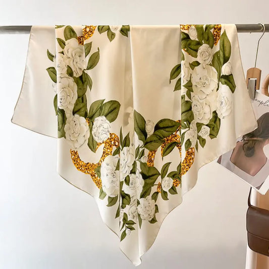 Zavi Silk Scarf (90x90cms)