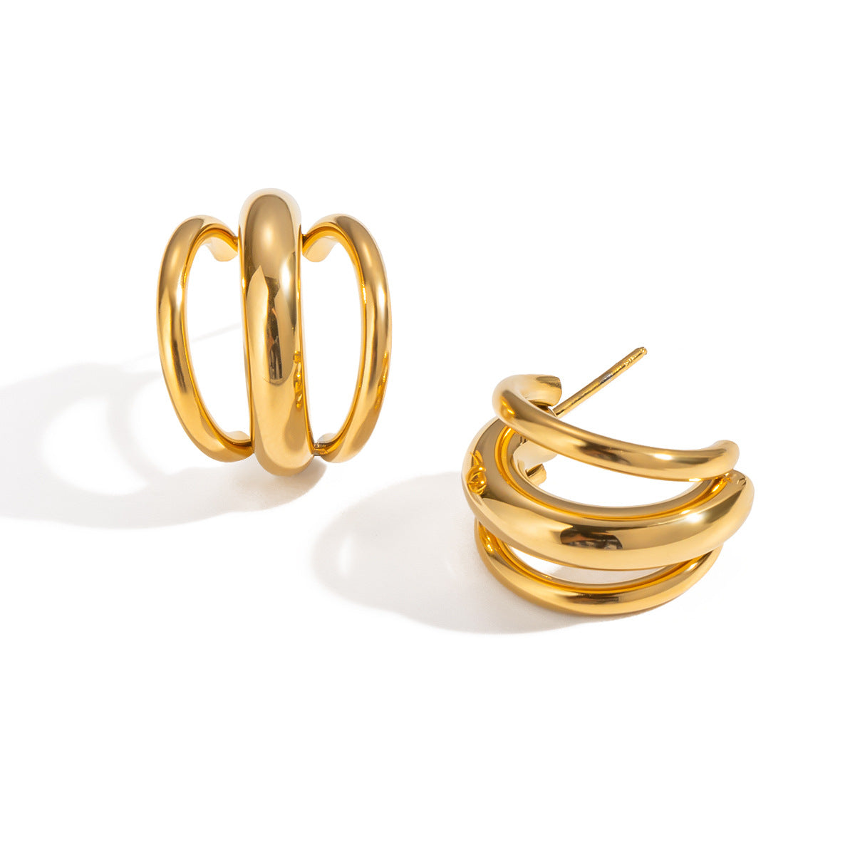 Eclisse Hoop SS Earrings
