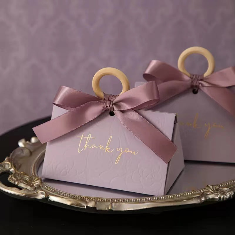 Dove Paper Gift Bag (Purple)
