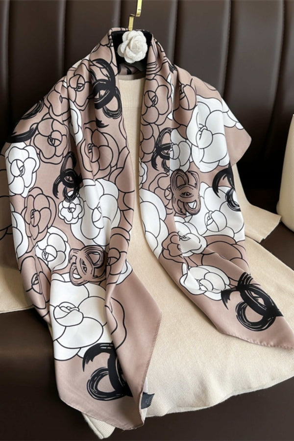 Muse Silk Scarf (90x90cms)