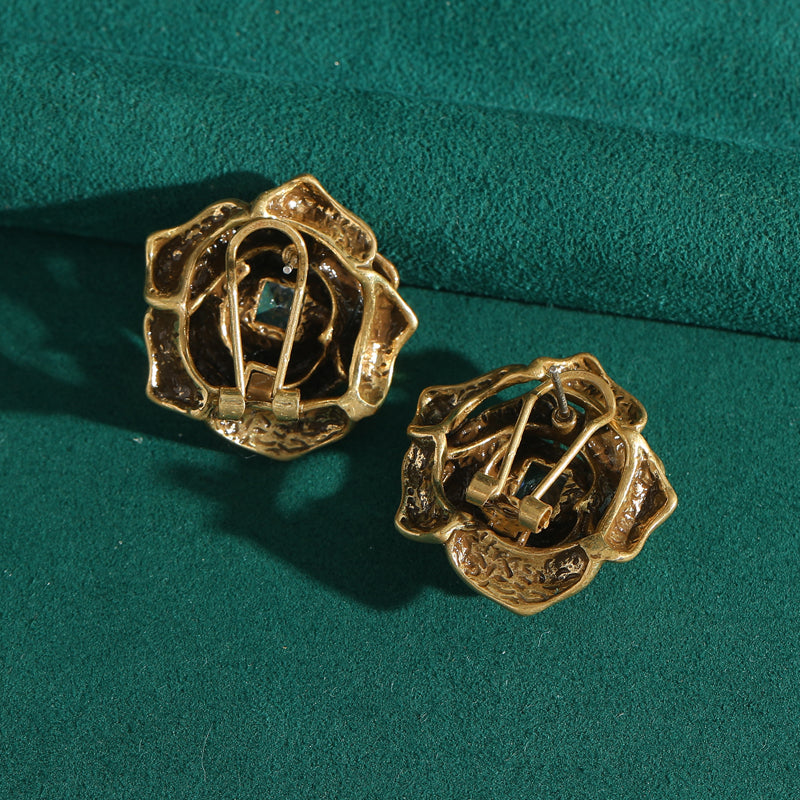 Bloomara Flower Antique Earrings