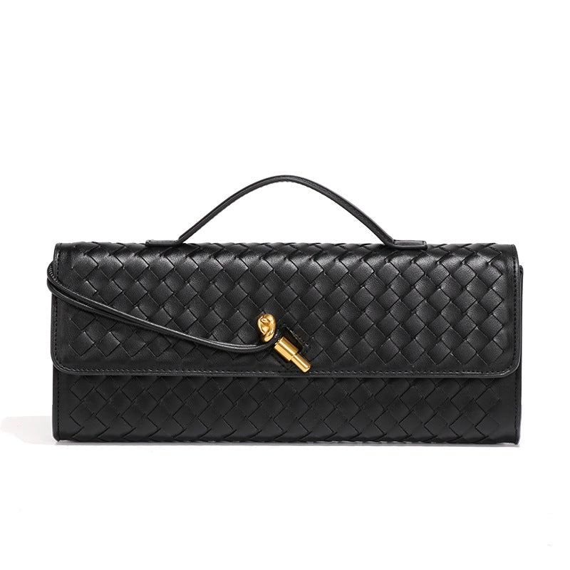 Andrea Vegan Leather Bag (Black)