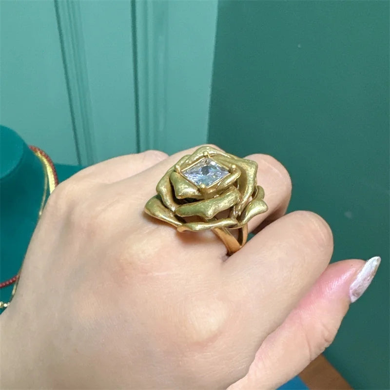Bloomara Antique Flower Ring