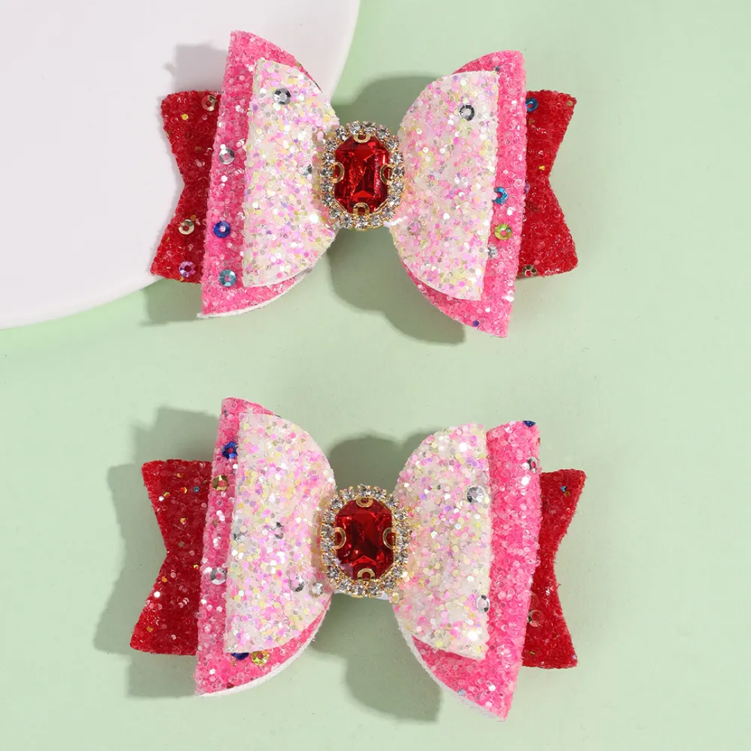 Princes Bow Side Pin (Set Of 2)