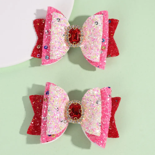 Princes Bow Side Pin (Set Of 2)