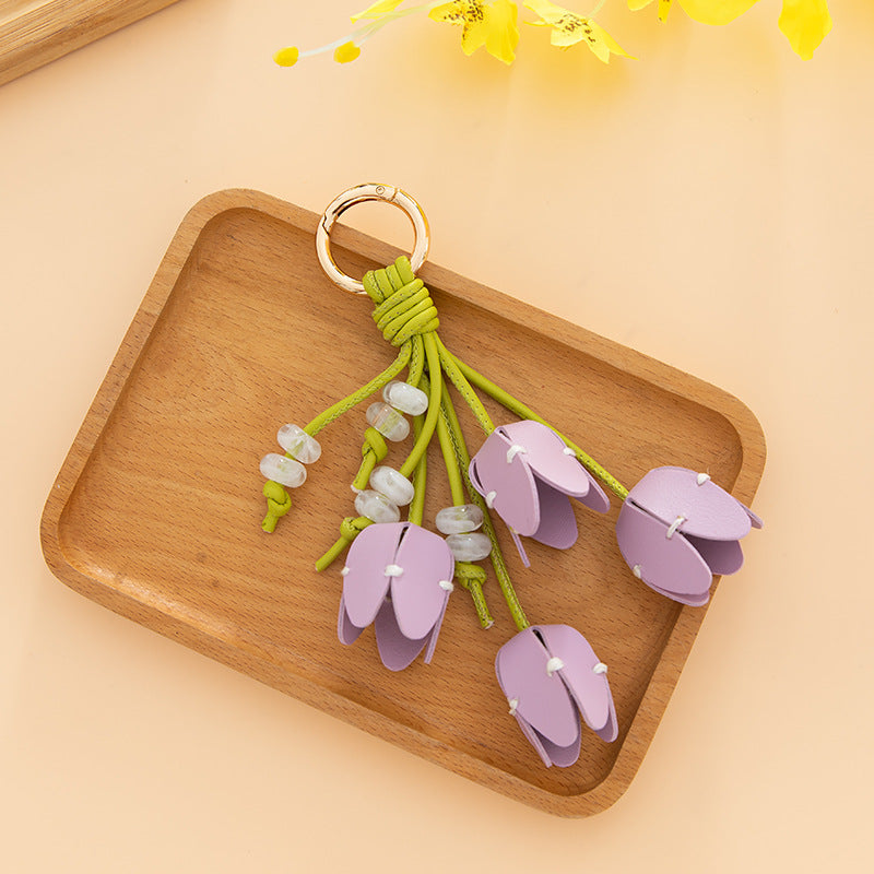 Sweet Flower Bag Charm