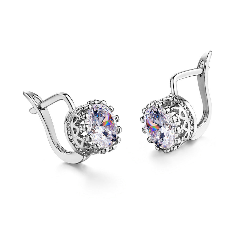 Lysea Zirconia Drop Earrings