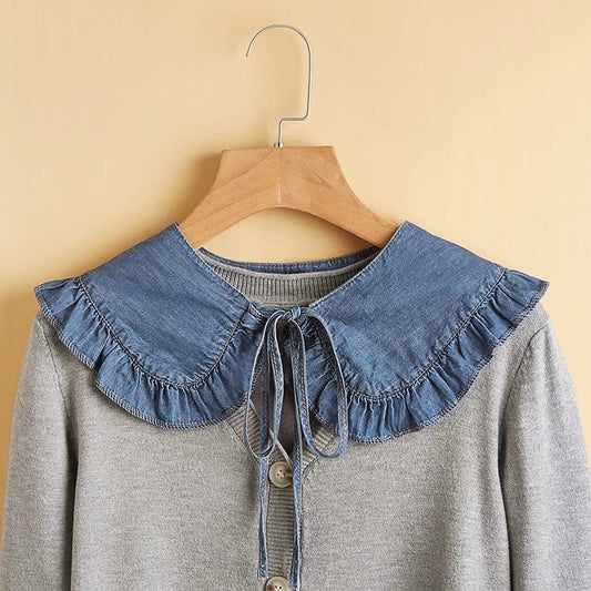 Bando Denim Collar Scarf