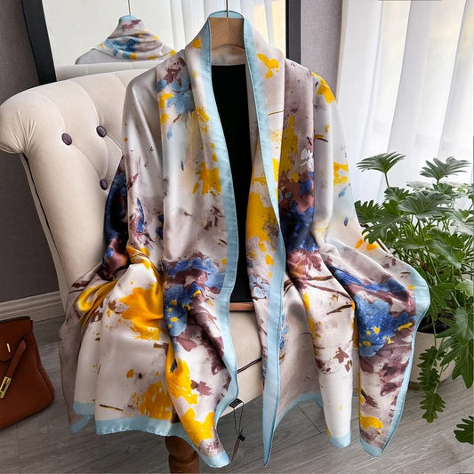 Wheat Breeze Silk Stole