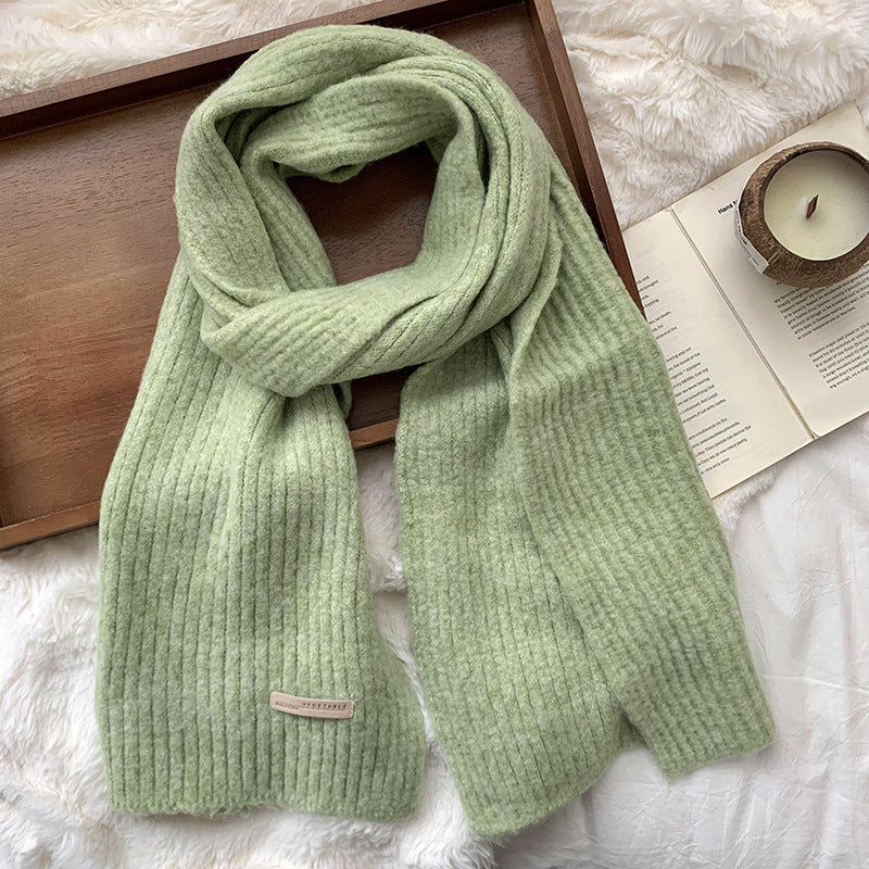 Pastel Row Winter Muffler