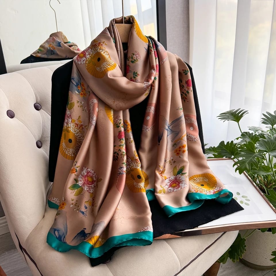 Earthleaf Silk Stole