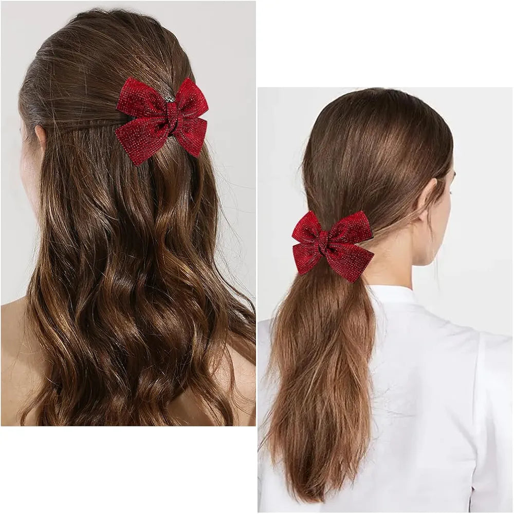 Dusklet Rhinestone Barrette Clip