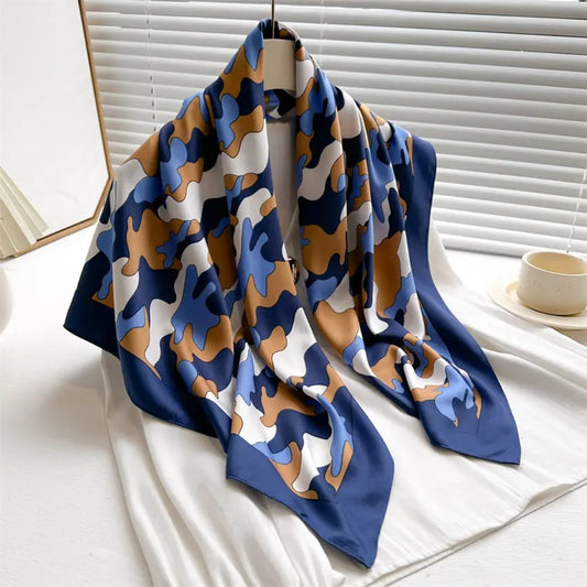 Blin Silk Scarf (90x90cms)