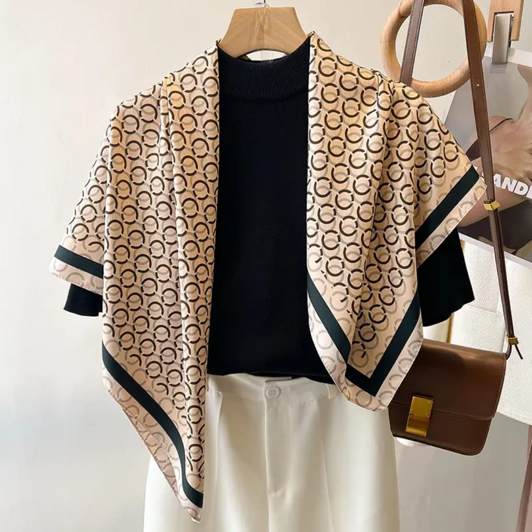 Mavi Silk Scarf (90x90cms)