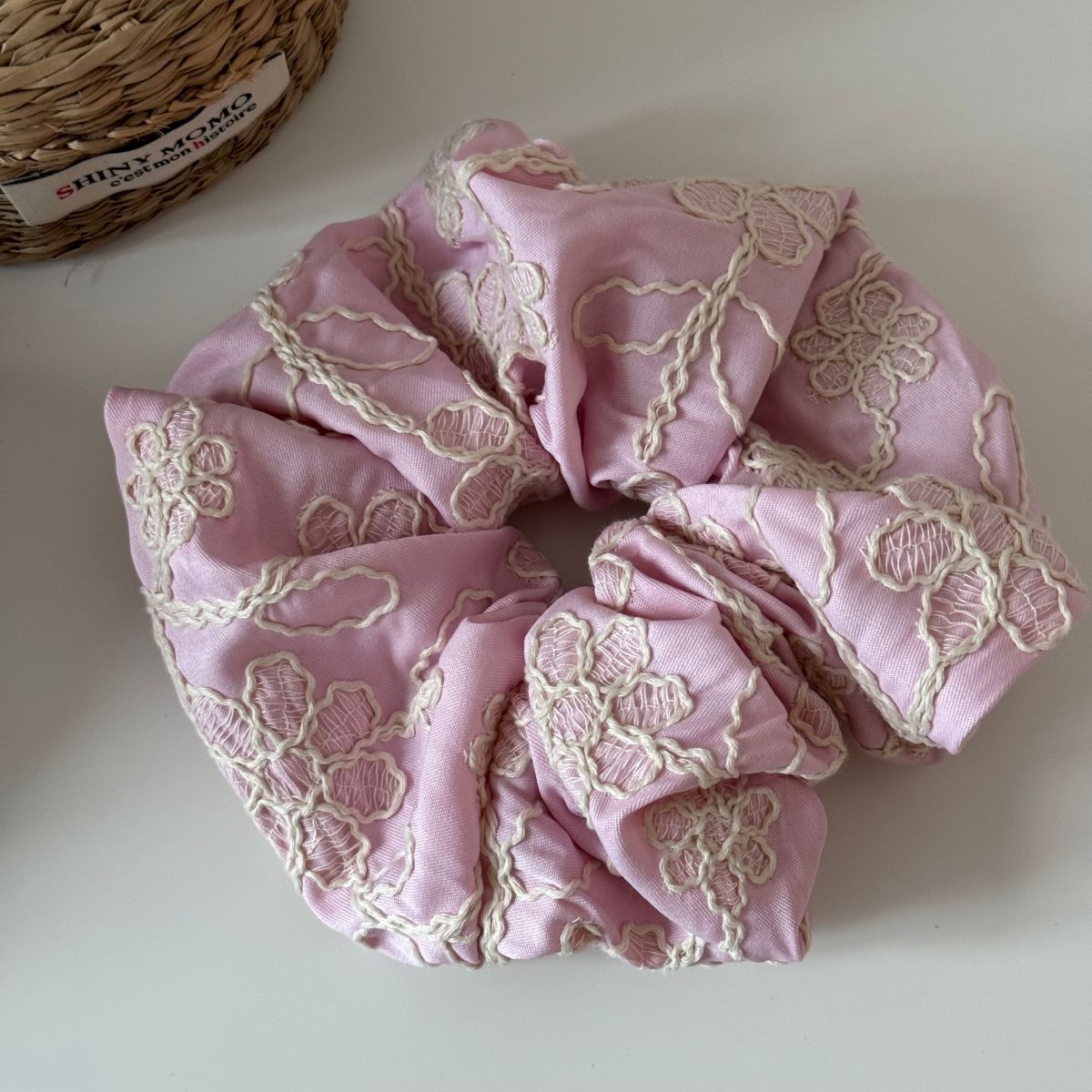 Garden Thread Scrunchie