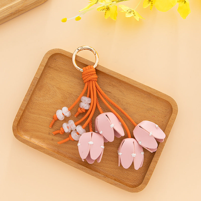 Sweet Flower Bag Charm