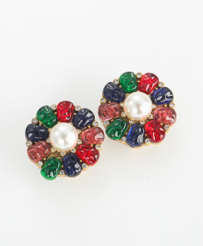 Festelle Flower Stud Earrings