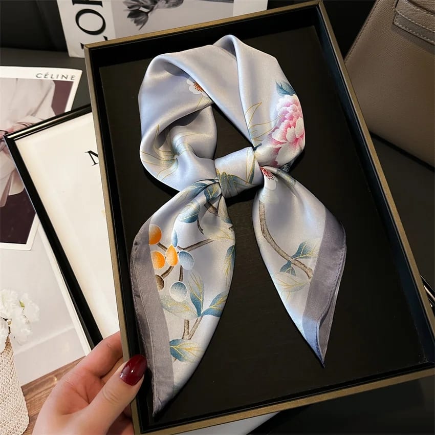 Elarae Silk Scarf (70x70cm)