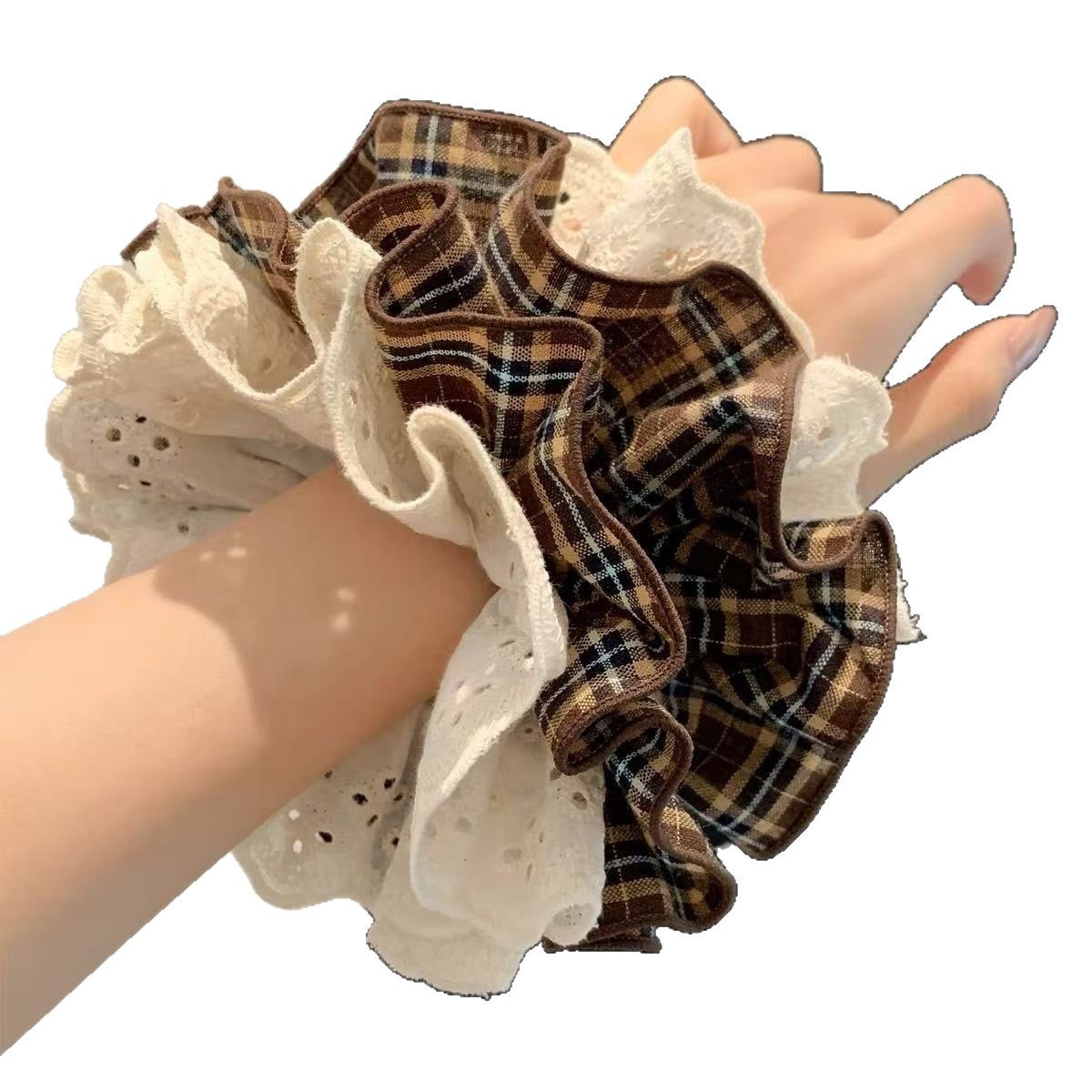 Retro Kiss Scrunchie