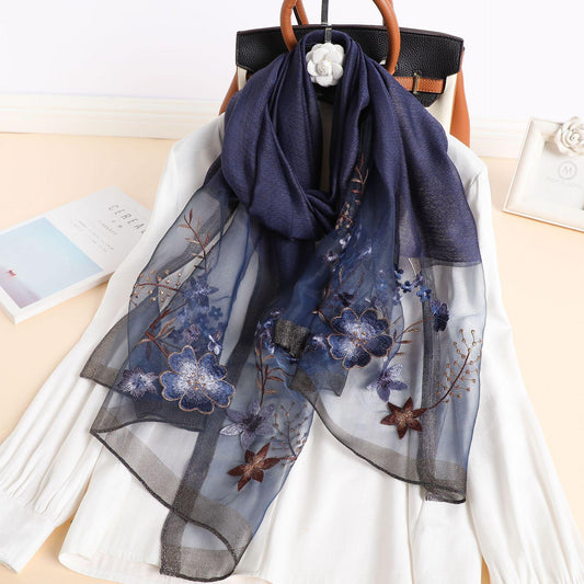 Magnate Sapphire Premium Stole