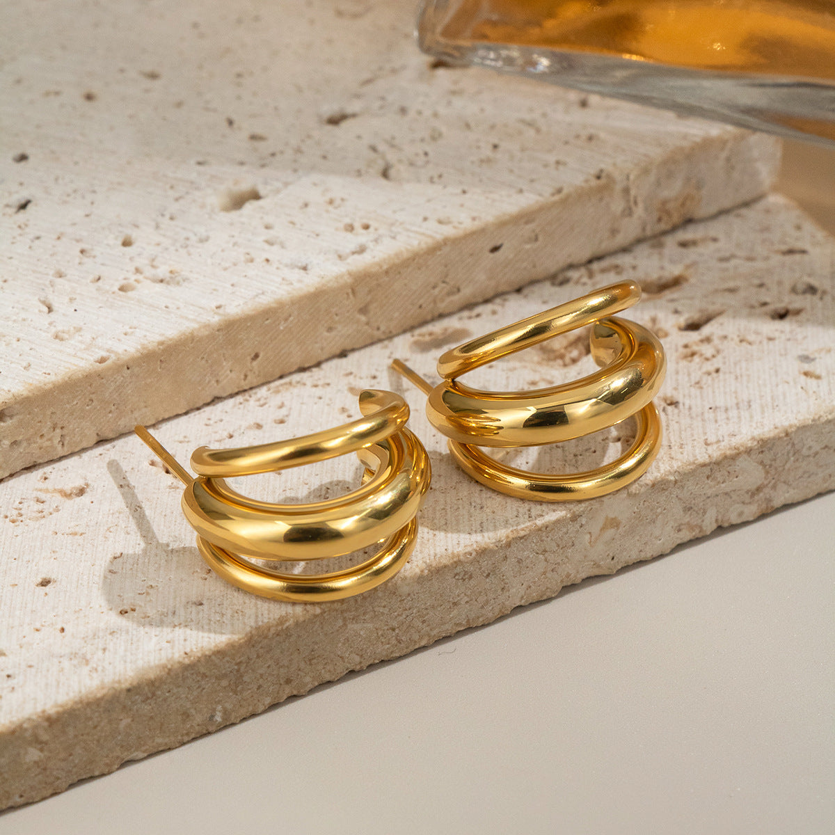 Eclisse Hoop SS Earrings