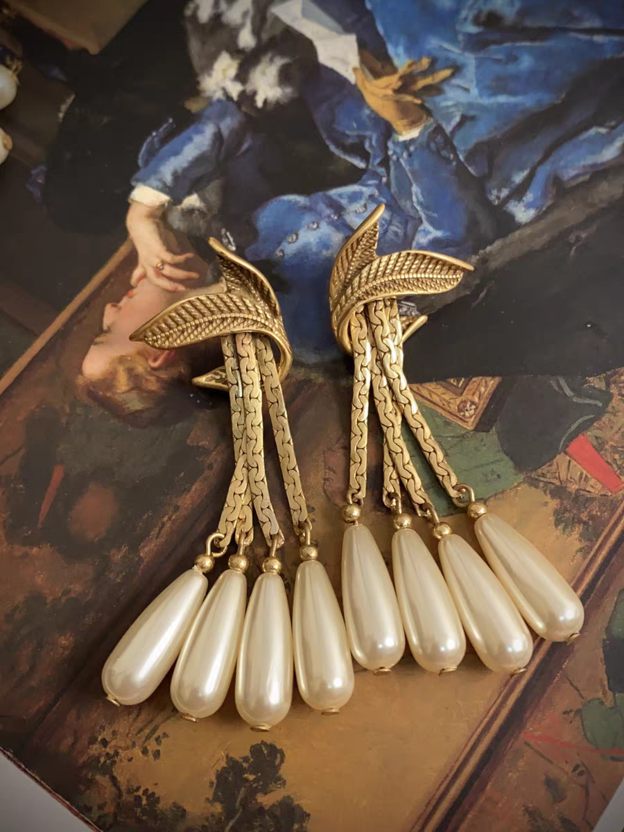 Goldentide Antique Earrings
