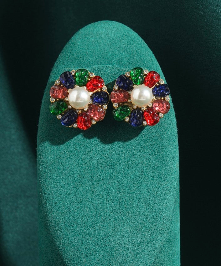 Festelle Flower Stud Earrings