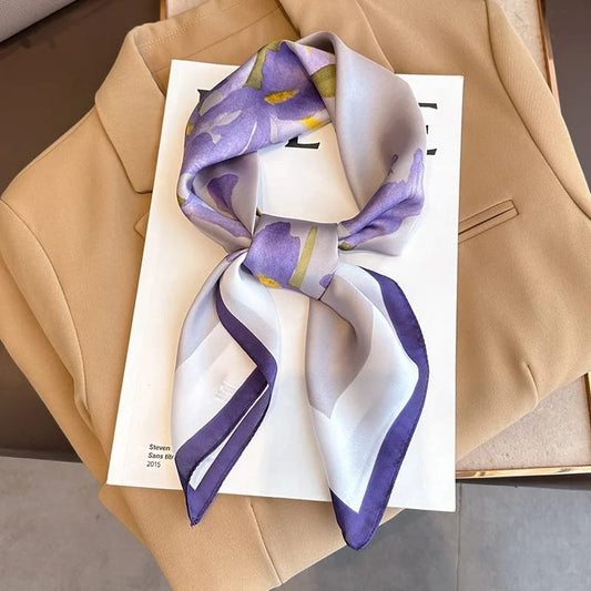 Frlza Silk Scarf (70x70cms)