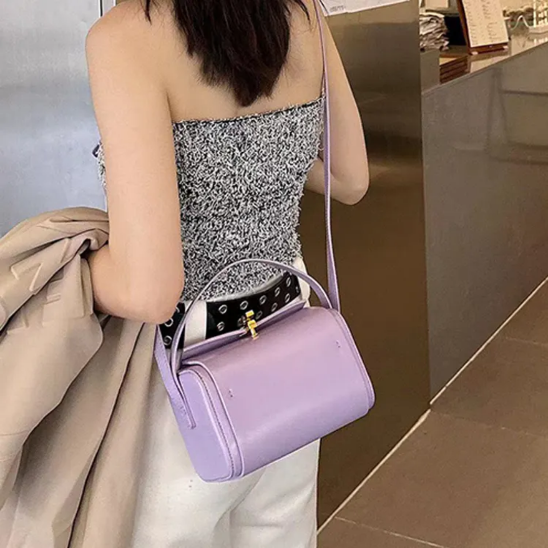 Imperial Box Bag (Light Purple)