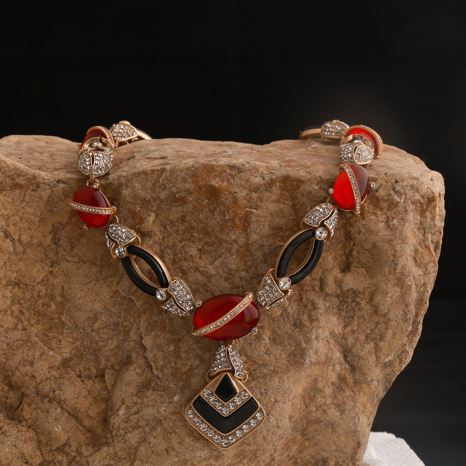 Scarlet Swing Earrings / Necklace