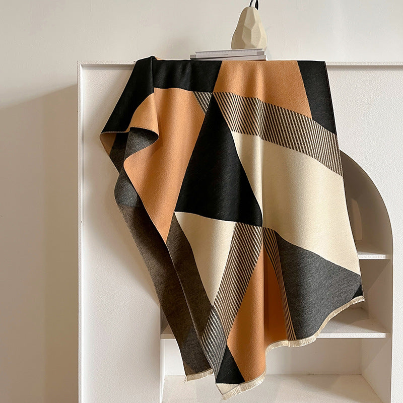 Honeycomb Block Shawl