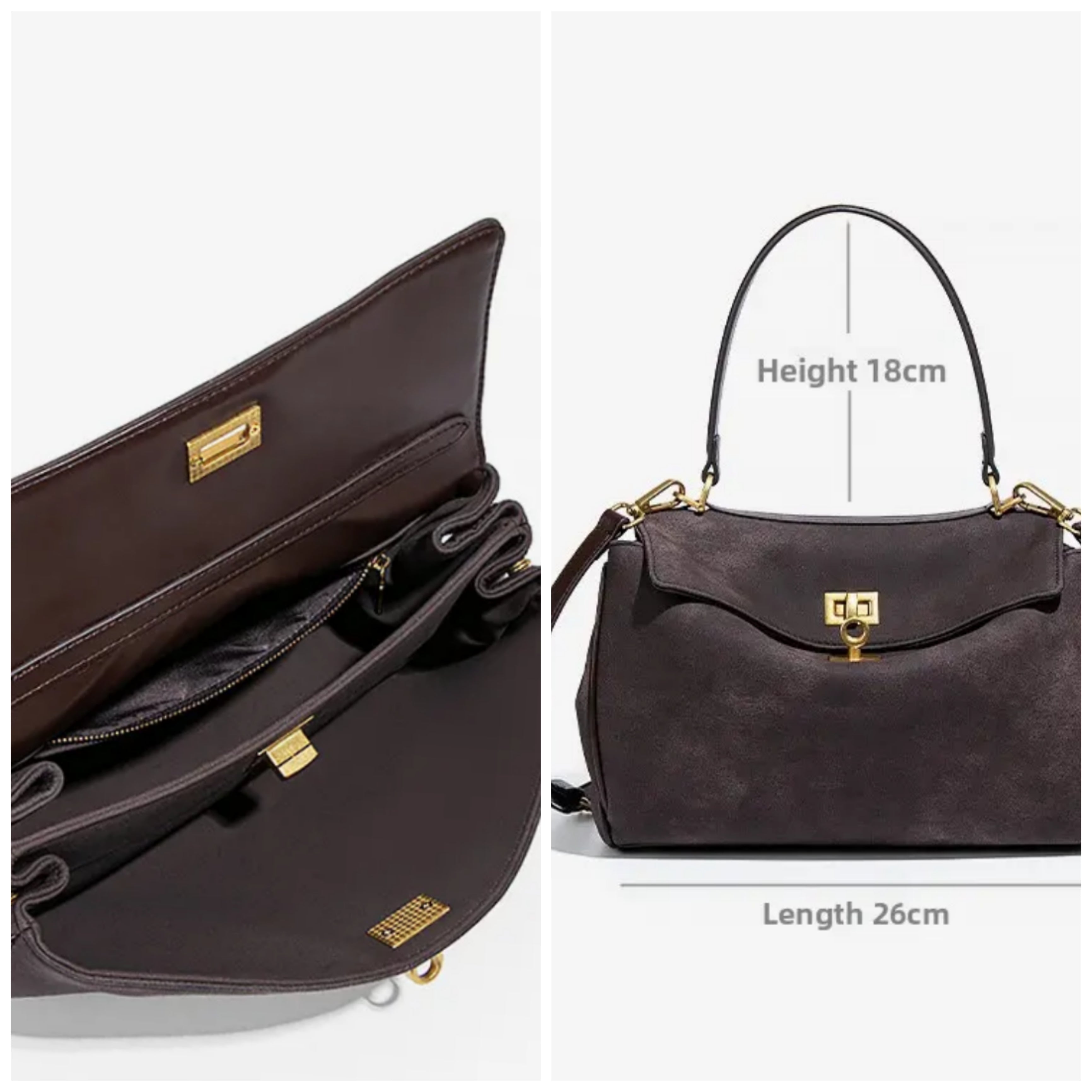 Verden Suede Vegan Handbag