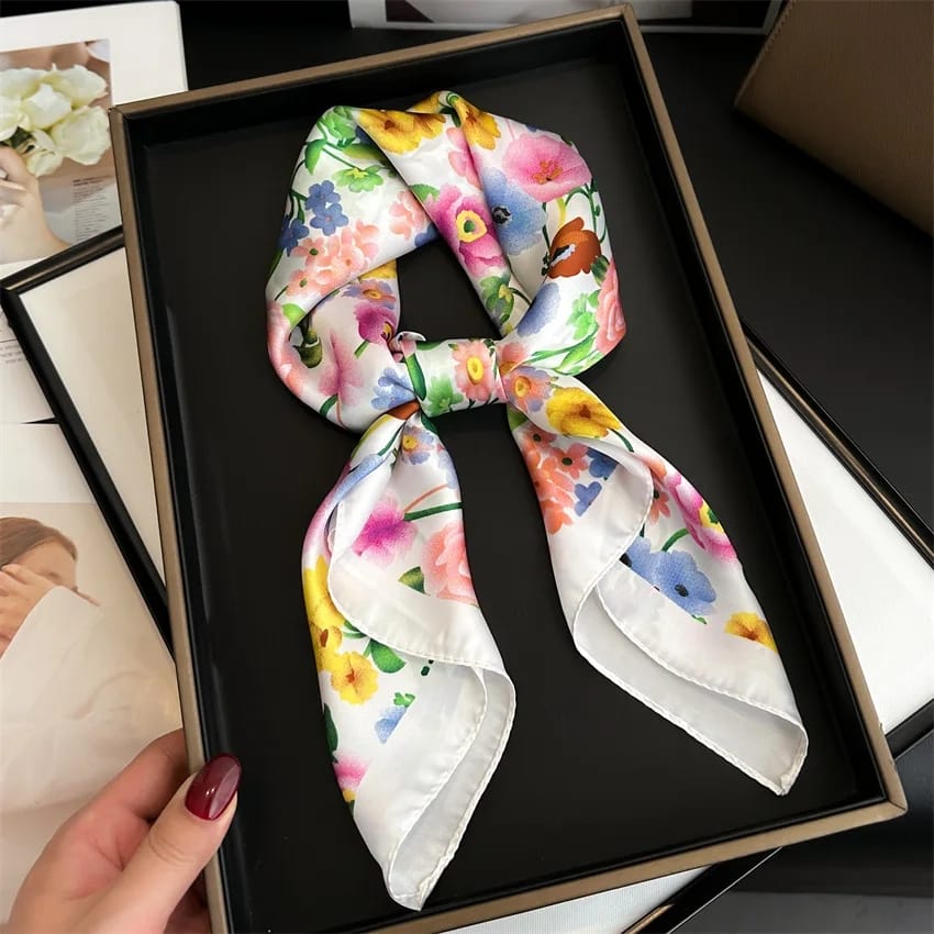Wynter Silk Scarf (70x70cms)
