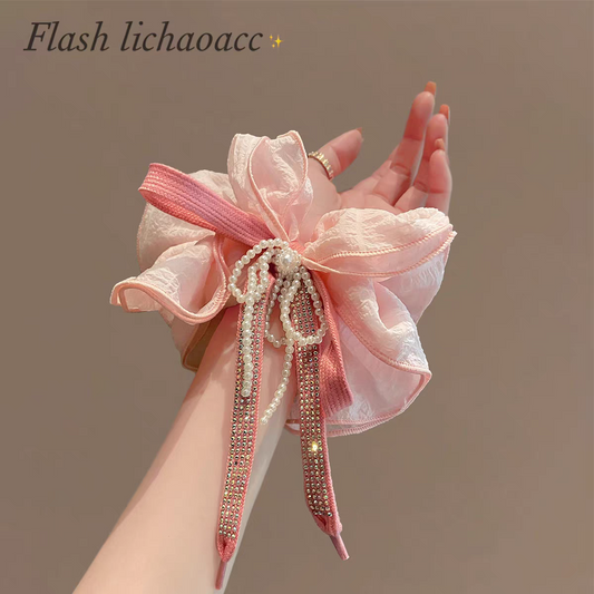 Palira Pearl Scrunchie